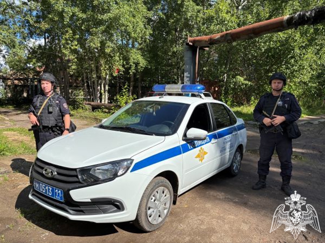 В Коми сотрудники Росгвардии приняли участие во всероссийских антитеррористических учениях