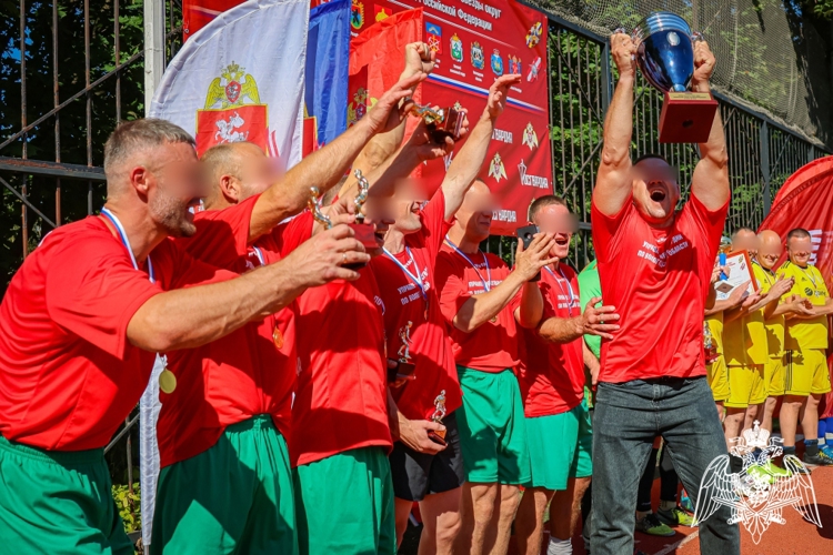 В Санкт-Петербурге завершился чемпионат Северо-Западного округа Росгвардии по мини-футболу