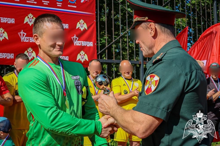 В Санкт-Петербурге завершился чемпионат Северо-Западного округа Росгвардии по мини-футболу