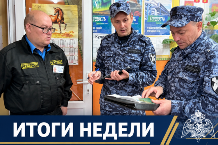 Итоги недели: Росгвардия Коми подвела результаты контроля за оборотом оружия и частной охраной